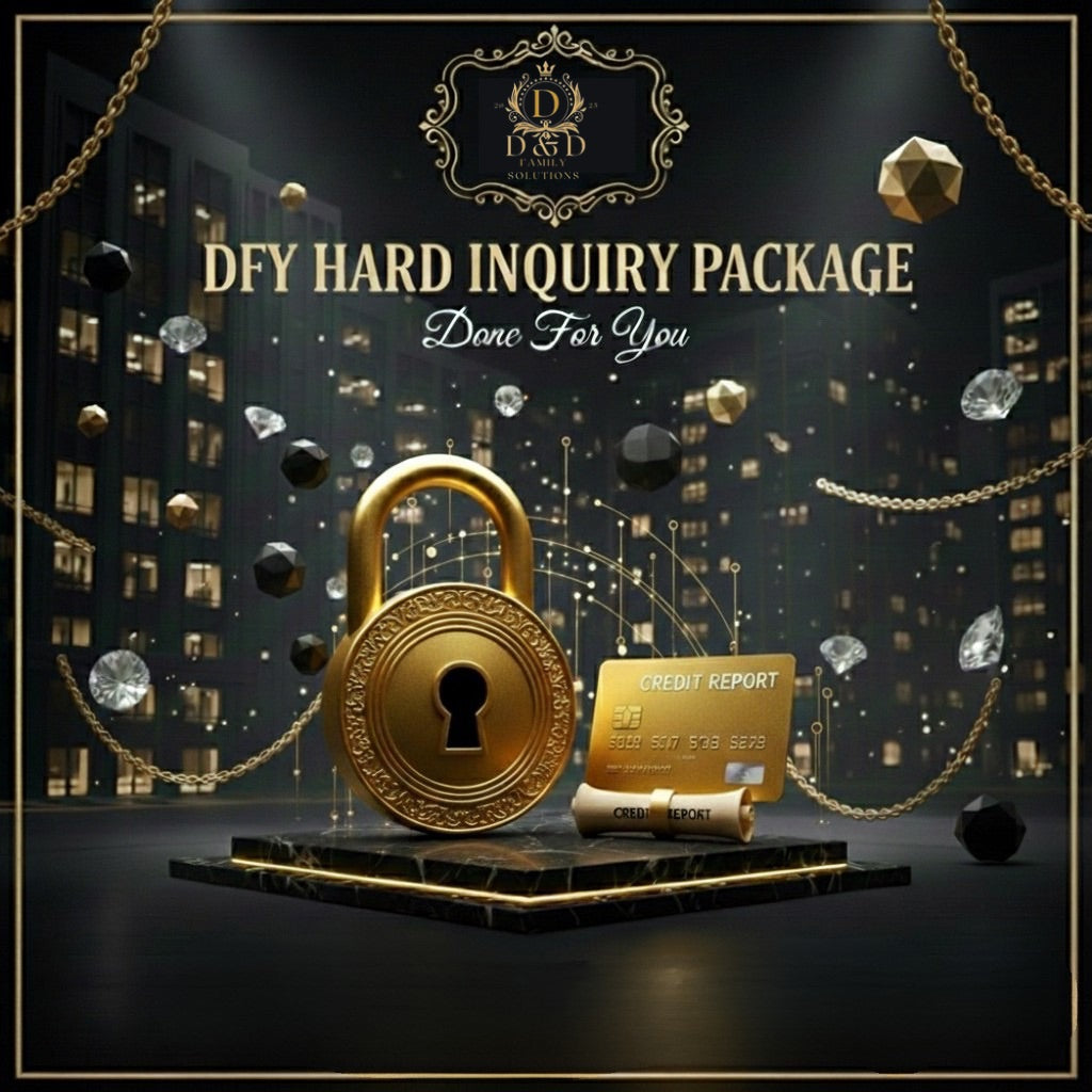 DFY Hard Inquiry Package